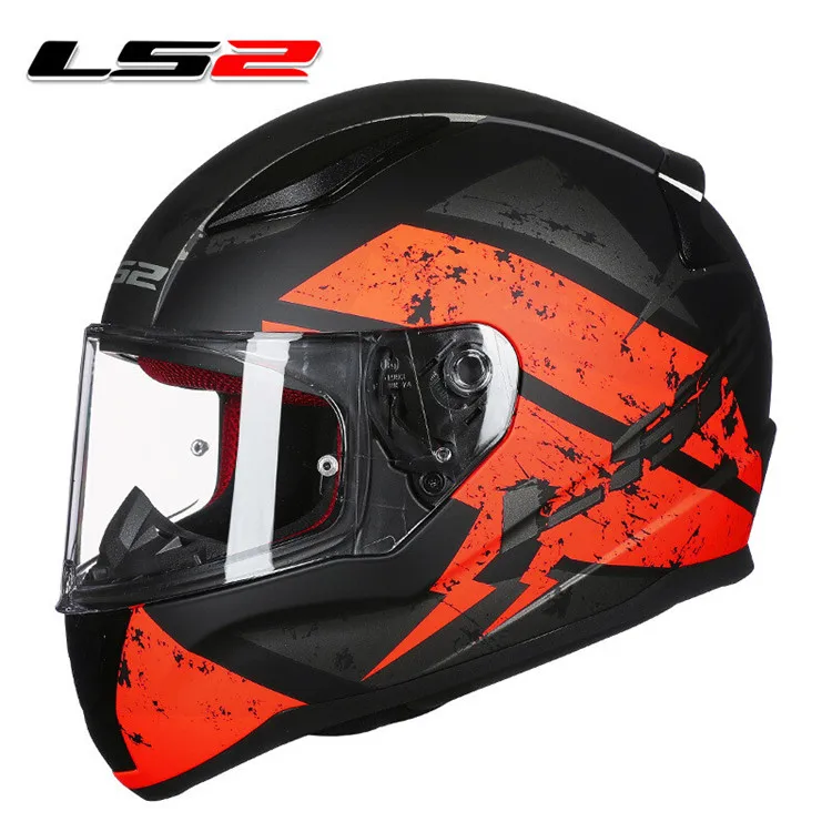 Deadbolt Orange LS2 Быстрый Шлем DEADBOLT сетка мотоциклетный шлем Capacetes de Motociclista Casco Moto FF353 - Цвет: Deadbolt Orange