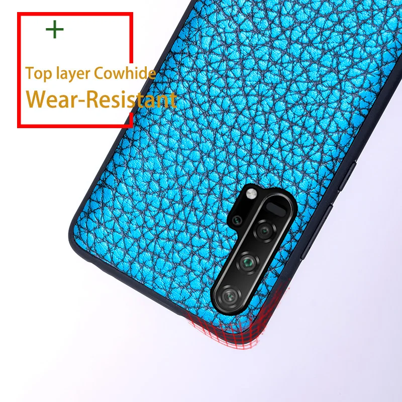 Leather Phone Case For Huawei Nova 9 8 7 SE 5T 5i For Honor 10 20S 30 50 60 Pro Magic 3 Cowhide seal Texture Cover