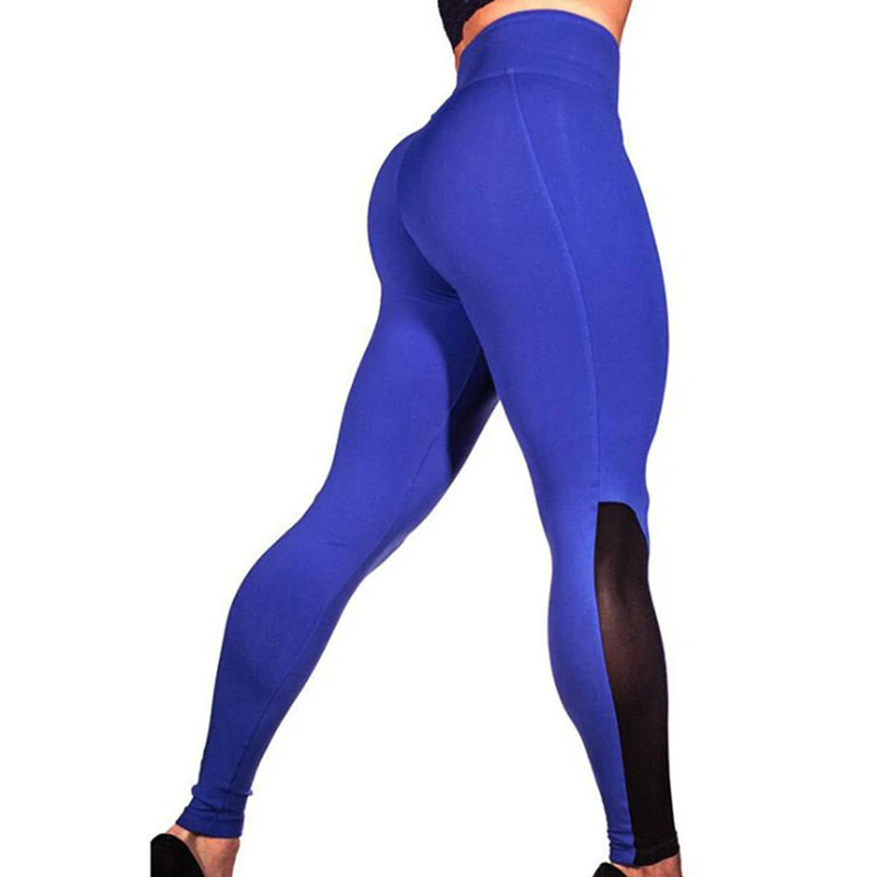 

Mesh Patchwork Yoga Pants Leggins Fitness Trousers Sports Leggings Gym Sportswear Running Tights Athletic Pant