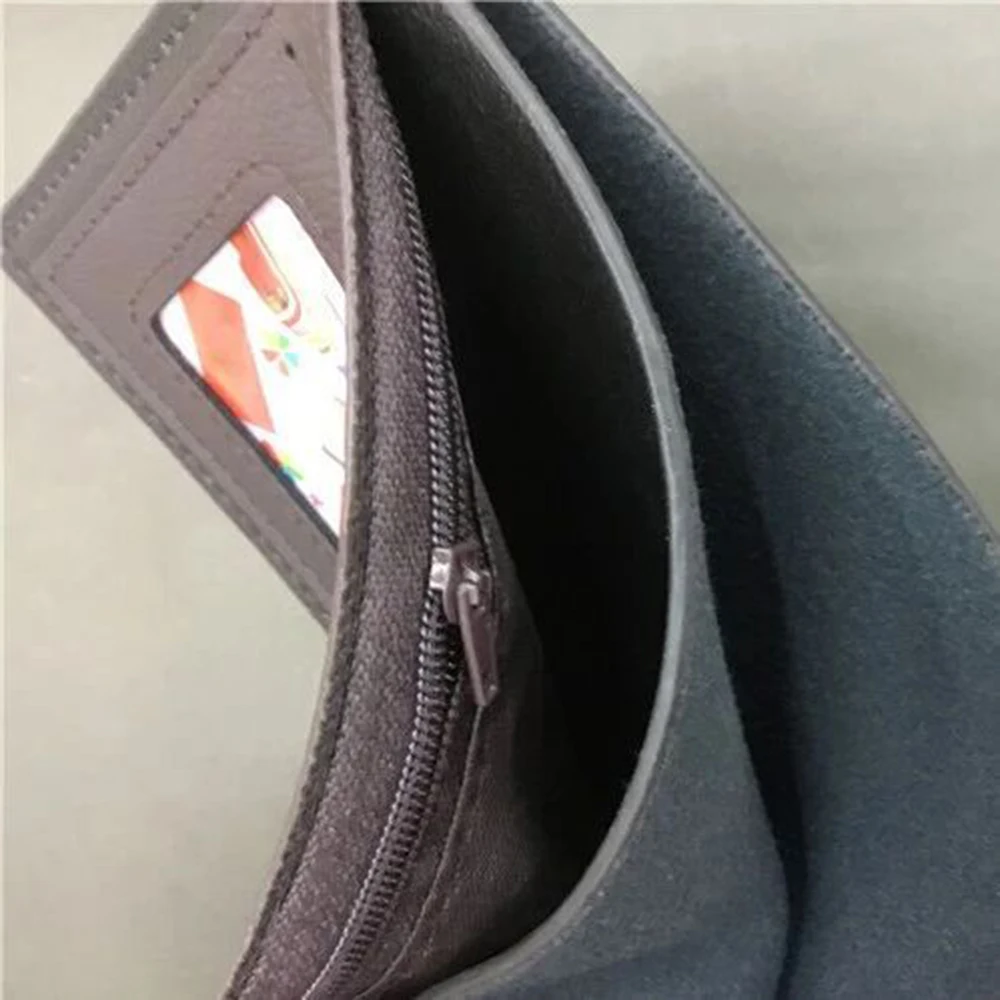 Модный кошелек из искусственной кожи сумка для мужчин короткий удостоверения