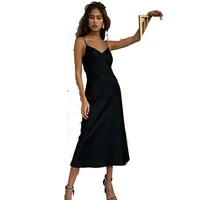 elijoin summer ladies dress silk nightdress suspender dress elegant dresses for women dresses summer 20201