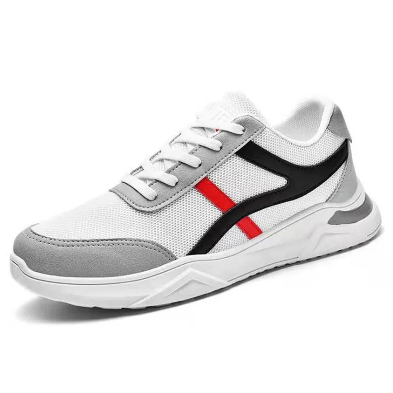 

Summer men's fashion flying woven running sneakers low-top casual walking shoes soft bottom breathable sneakers walking shoes dr