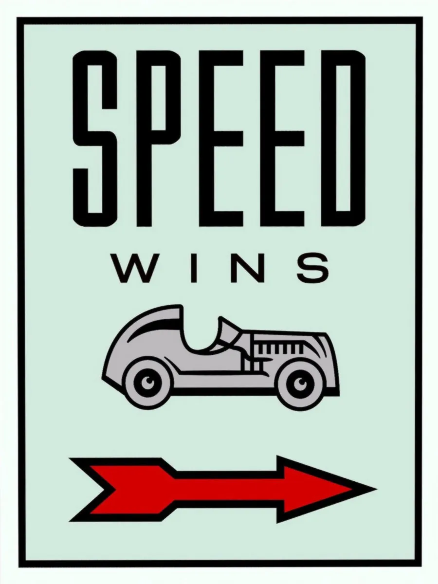 SPEED WINS Alec Monopolys Холст Живопись Печать Гостиная домашний декор Современное украшение на стену, живопись маслом плакат граффити искусство, 18 видов - Цвет: SPEED WINS