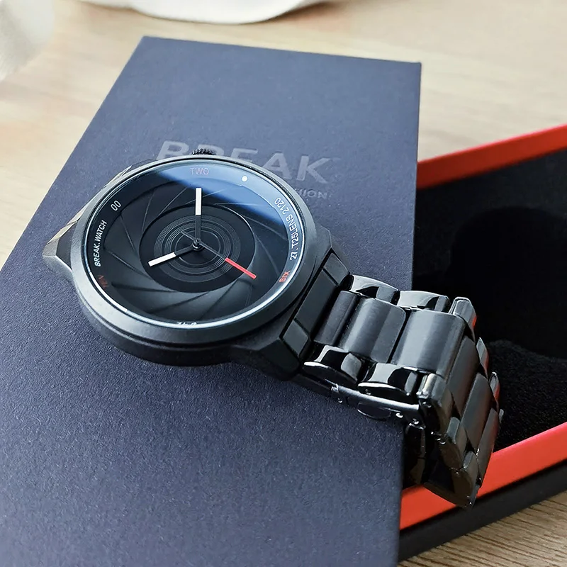 BREAK креативные Индивидуальные Уникальные повседневные Модные кварцевые