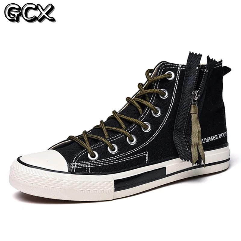 Кеды мужские с круглым носком Классические холщовые кроссовки на шнуровке