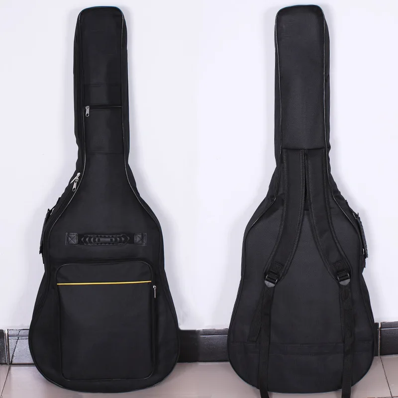 Народная 41 дюймов Сумка для гитары рюкзак плюс хлопковая сумка гитары|Сумки и