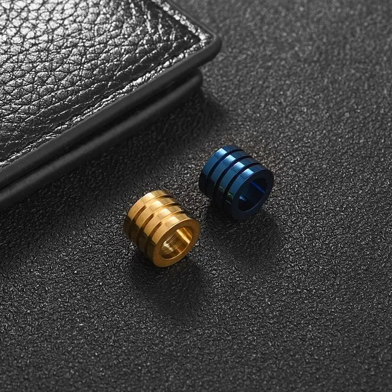 Полосатая шайба из нержавеющей стали с большим отверстием 10 шт. 6/8 мм золотого