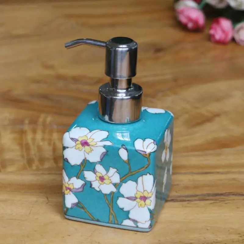 Красивая Ручная Краска коллекционное домашнее декоративное мыло диспенсер