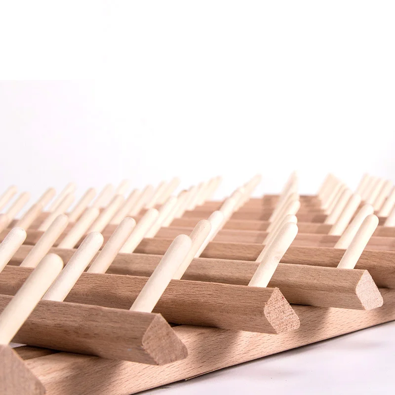 Складная деревянная рейка с катушками для шитья стеганая вышивка E2S | Дом и сад