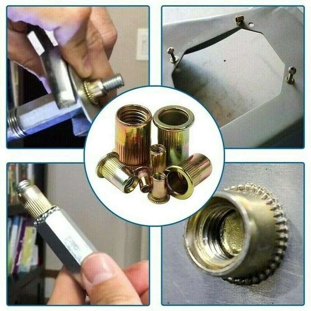 

M3 M4 M5 M6 M8 M10 M12,10-24 ,1/4-20 ,3/8-16 ,5/16-18 Insert Rivet Nut Adaptor Drill Adapter Rivet Insert Nutsert Cap Rivet Nut