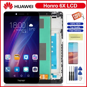 5 5 lcd for huawei honor 6x lcd display touch screen digitizer assesmbly replacement for huawei honor6x display screen free global shipping