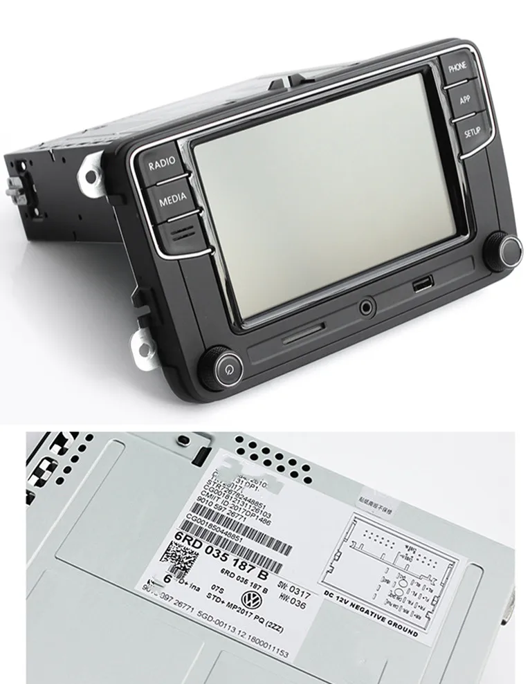 RCD330 Plus RCD330G Carplay Android Авто Noname 6RD 035 187B автомобильный радиоприемник MIB для Golf 5 6 Jet ta MK5