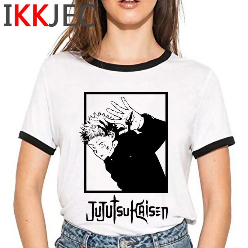 

Jujutsu Kaisen t-shirt women aesthetic casual couple harajuku kawaii 2021 t-shirt streetwear