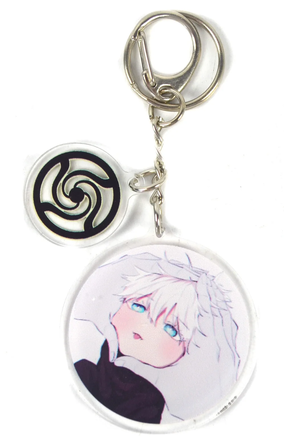 

Hot Anime Jujutsu Kaisen Gojo Satoru Keychains Yuji Itadori Megumi Fushiguro Nobara Kugisaki Acrylic Double Sided Key RingGift