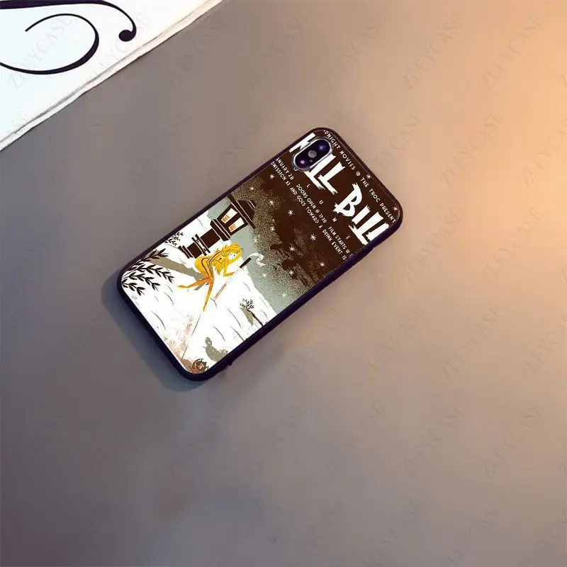 Чехол для телефона kill bill Darth list five черный мягкий чехол iphone x xs 12pro max 5s 6S plus 7 8plus xr xsmax