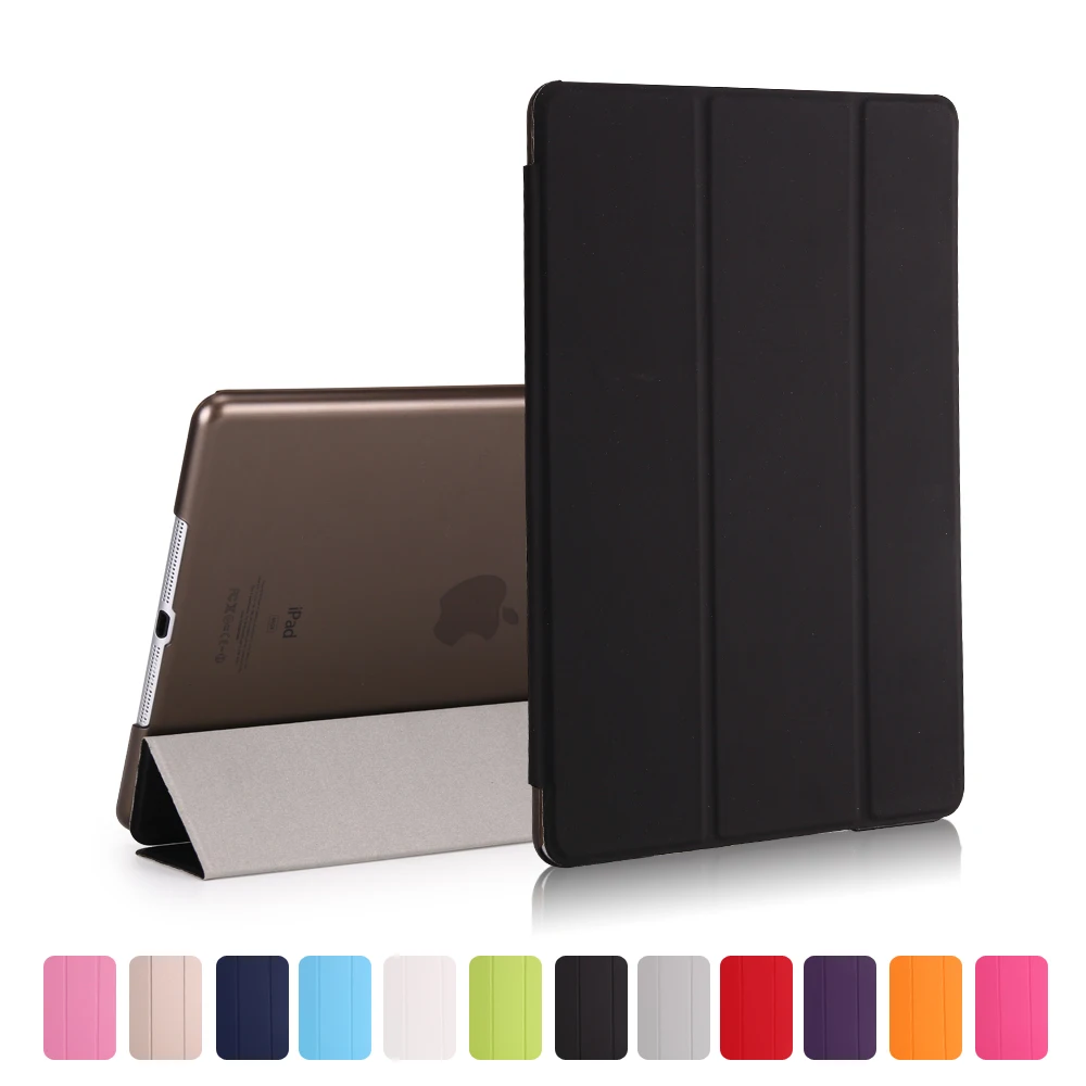 Кожаный чехол для iPad 9 7 10 2 2017 & 2018 6 го и 5 поколения Air Mini 3 1 Pro A1822 A1893 sleep wakeup Smart
