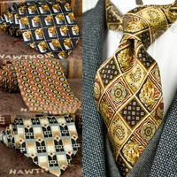 handmade printing mens ties necktie pattern paisley geometric 100 silk printed classical free shipping unique suit gift for men