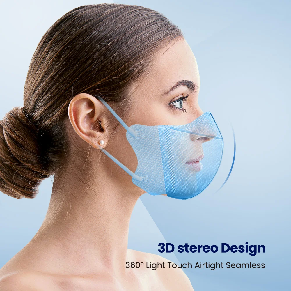 Elough сертифицированные KN95 FFP2 маски FPP3 4 слоя 3D FFP2Mask CE 7 цветов FPP2 Утвержденная маска