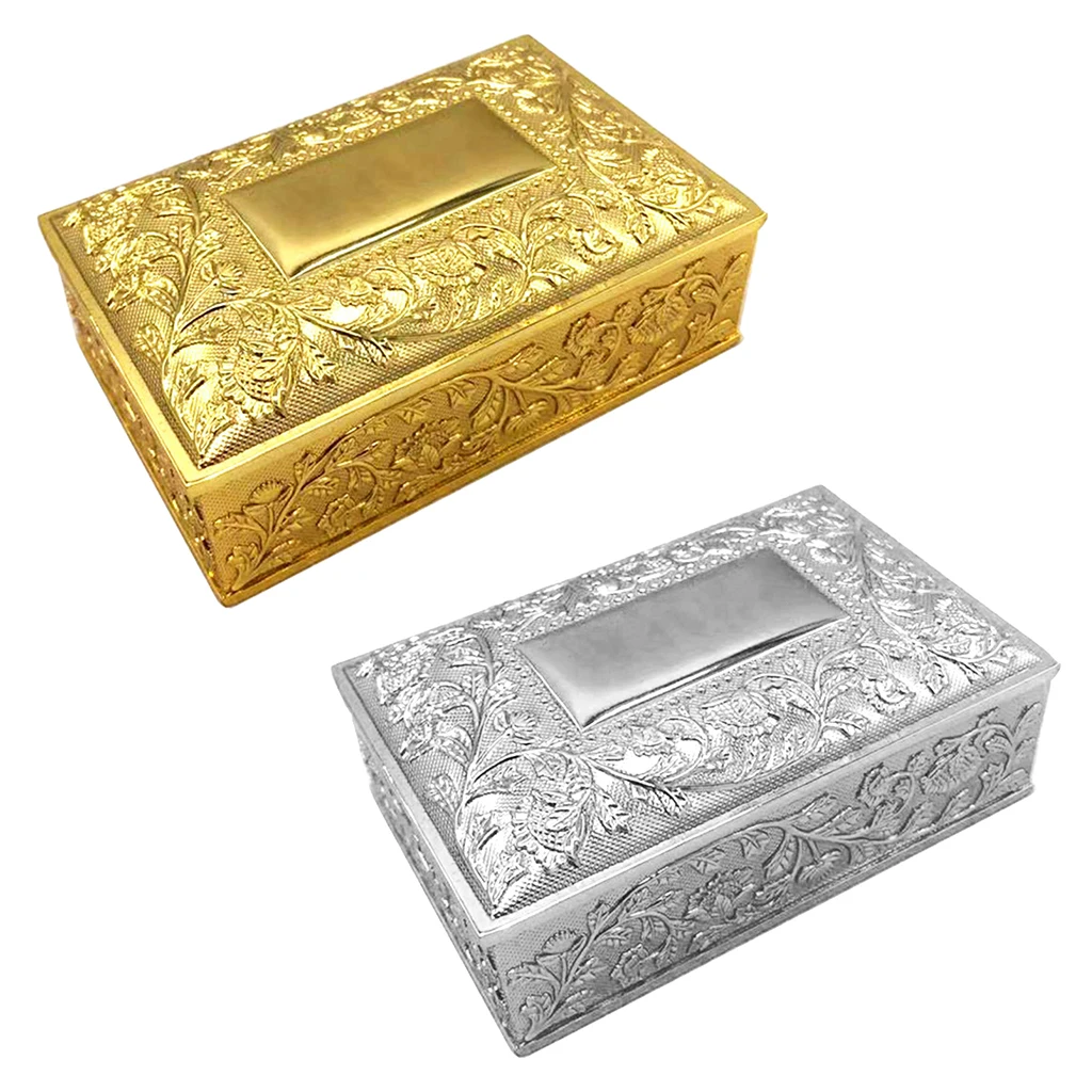 Antique Jewelry Case Vintage Design Jewels Holder Trinkets Organizer Box