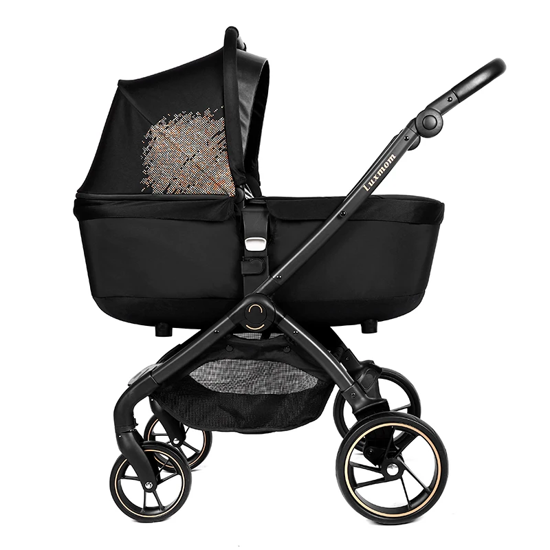 LUXMOM Детская коляска 2 в 1 3в1 Новый 2020 Легкая складная детская ускоренная доставка