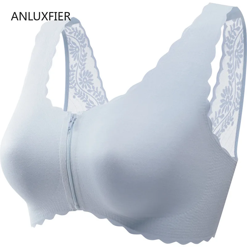 H9692 Women Special Bra Underwear Without Steel Ring After Breast Cancer Surgery Comfortable Gathering Embroidery Bras Lingerie