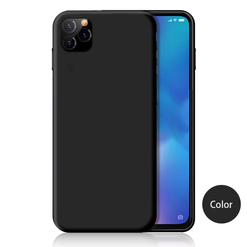 Роскошный оригинальный жидкий силиконовый чехол для телефона iphone 11 Pro Max Apple 6 6S Plus
