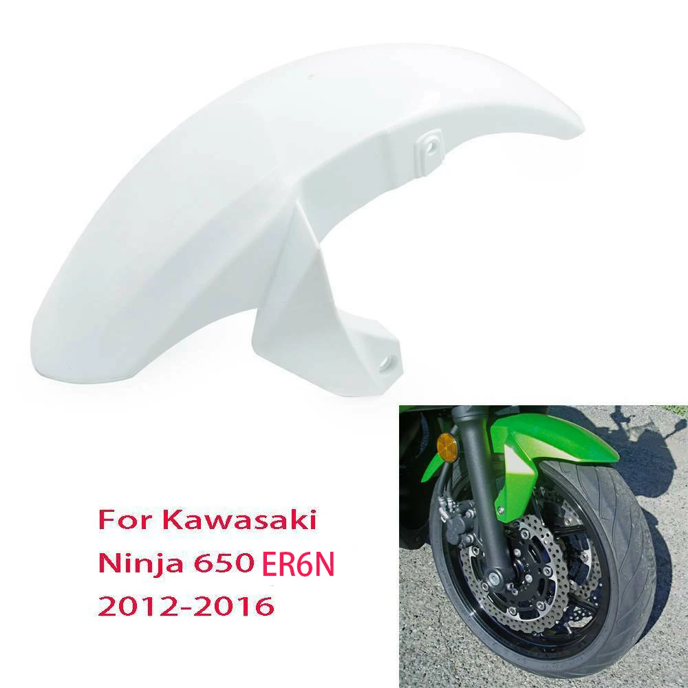 Для Kawasaki Ninja 650 ER 6N 2012 2016 неокрашенные передние крылья мотоцикла обтекатели ER6N 2013
