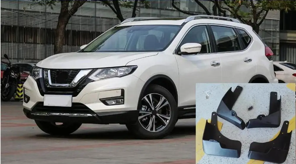 Набор брызговиков для Nissan X Trail Rouge T32 формованные Автомобильные Брызговики 2014 2019