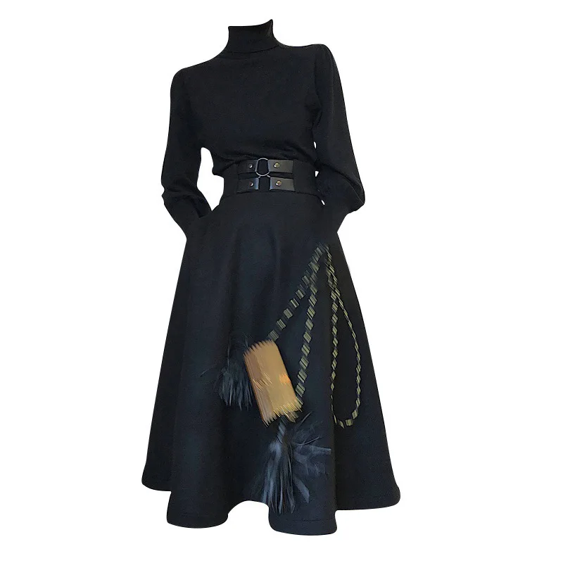 

Women 2 Piece Set Knitted Tops And Skirt Set Japanese Style Student Casual Two Piece Outfits Fall Winter Set Clothing 2021