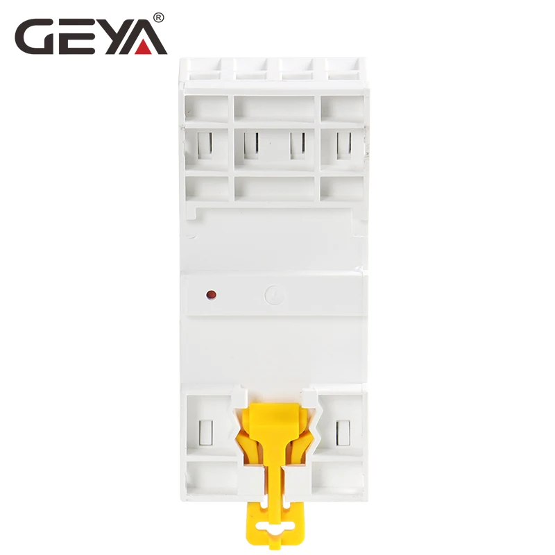 Модульный контактор переменного тока GEYA GYHC 4P 16A 20A 25A 220 В/230 В 50/60 Гц Din рейка бытовой