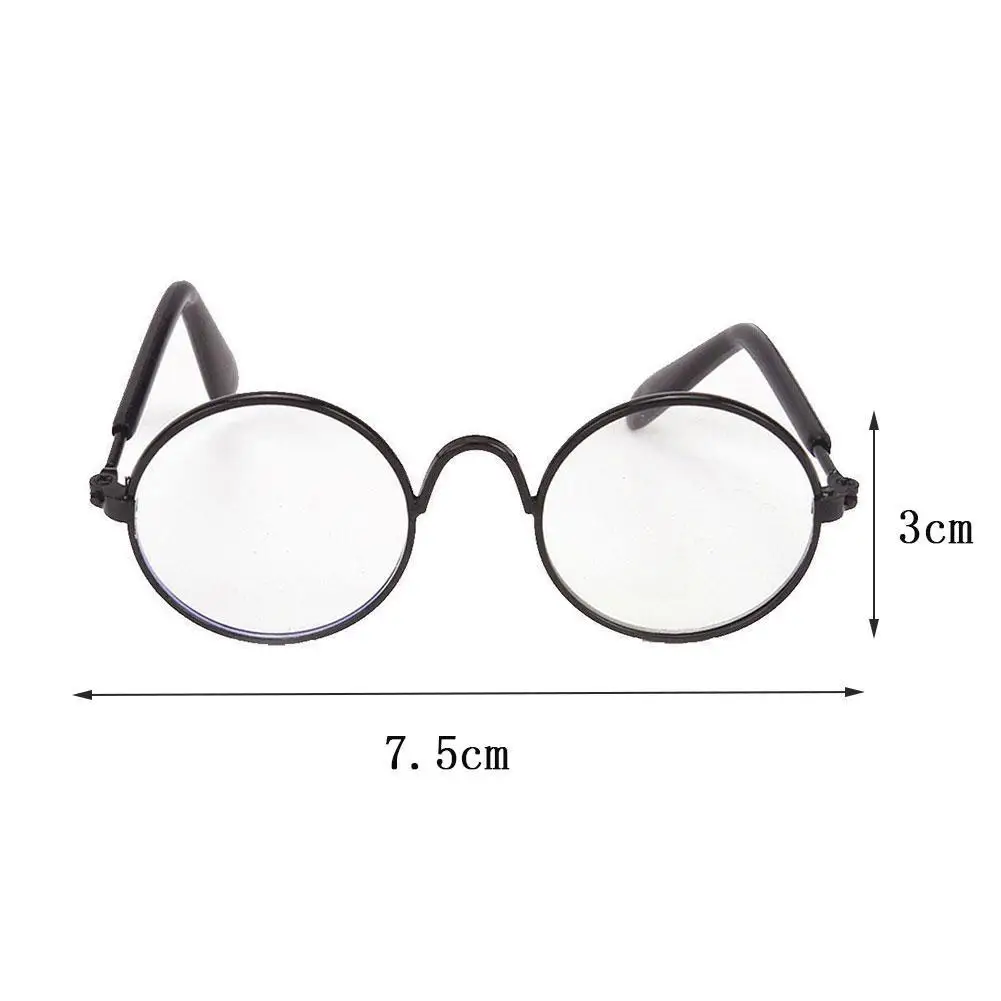 

43cm Baby Doll Fashion Round Glasses Sunglasses Suitable For 18 Inch Girl Doll Glasses Pet Toy Photo Prop Free Shipping