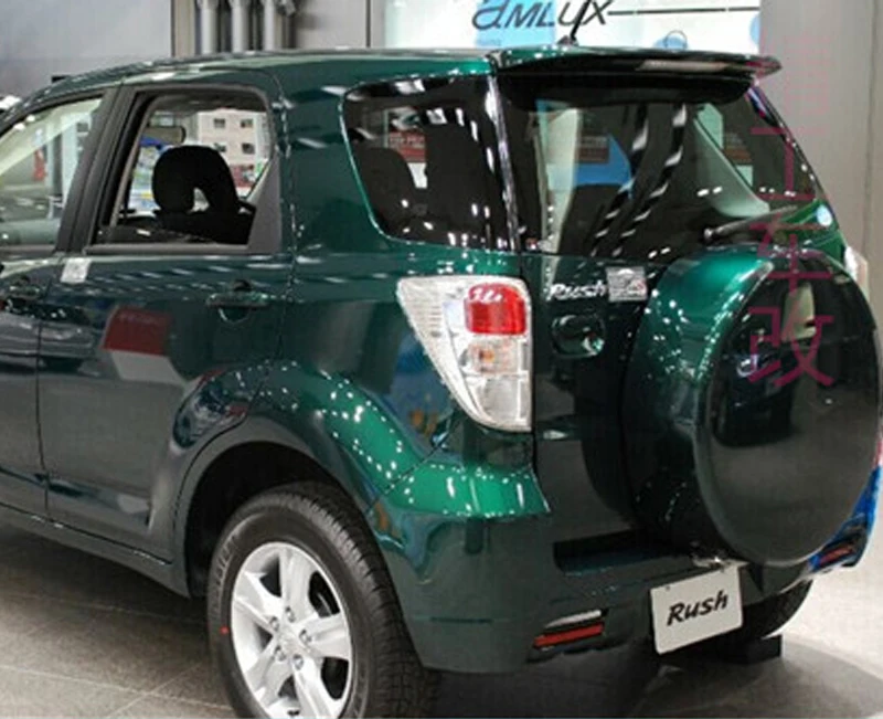 Спойлер для Toyota Rush высококачественный спойлер из АБС материала заднего крыла