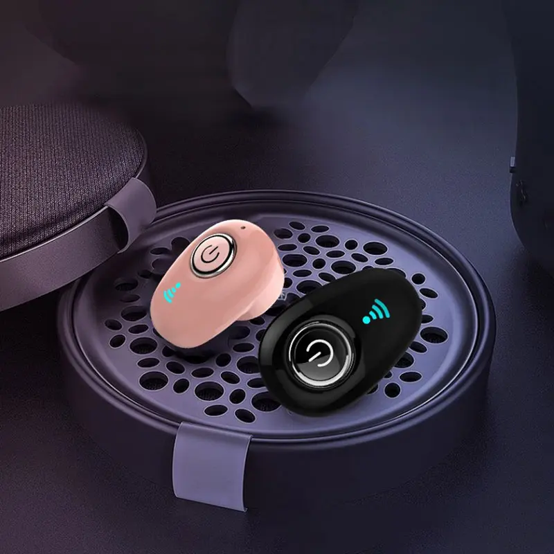 S650 Bluetooth наушники невидимые шумоподавление Hands-Free стерео Спортивные Беспроводные наушники-вкладыши гарнитура микрофон