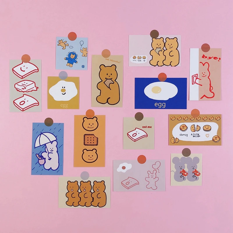 В Корейском стиле детские носки оригинальные в виде мультяшного печенье Медведь