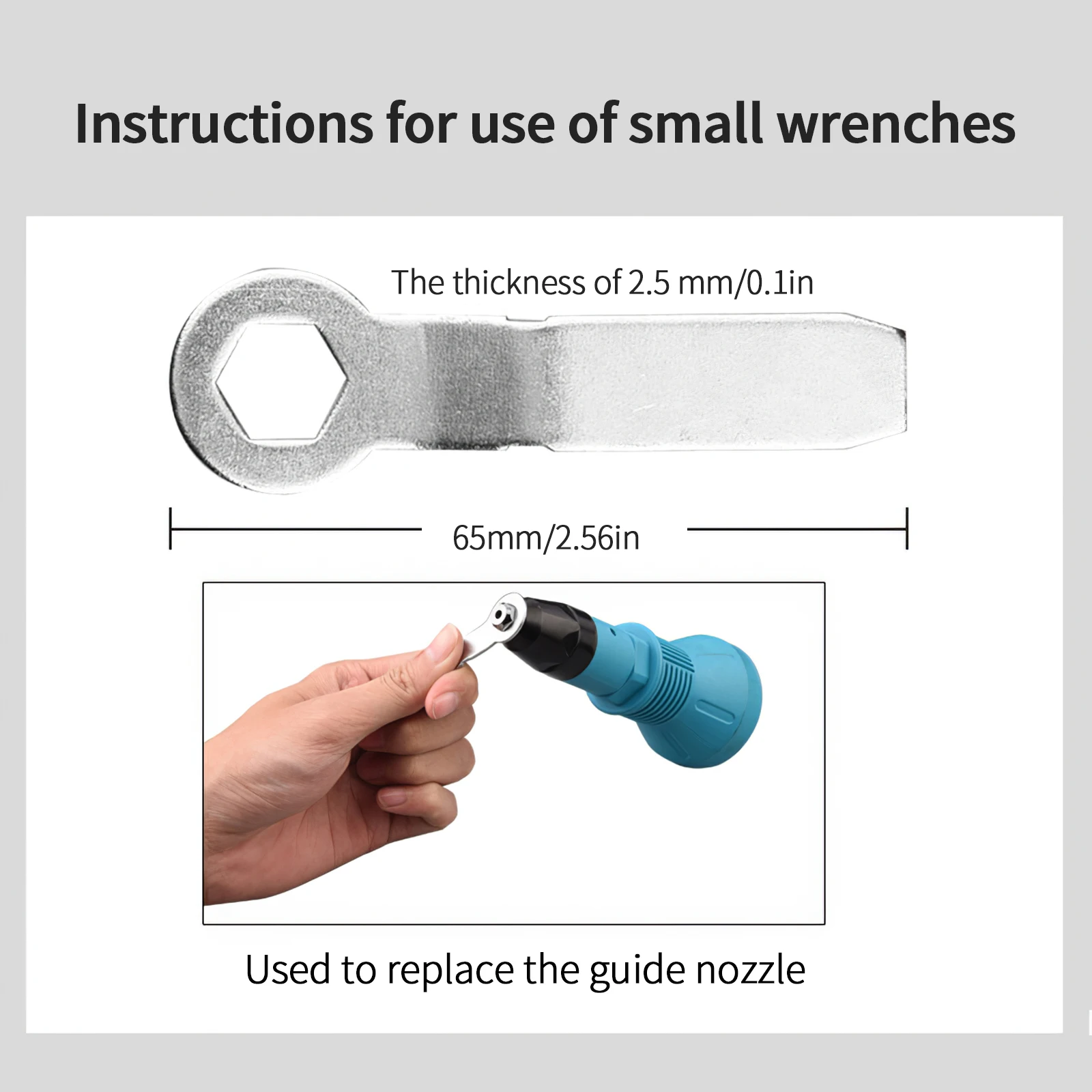 

7Pcs/Set Carbon Steel Electric Pull Drill Riveter Conversion Adapter Rivet Nozzle Nut Guns Riveting Drill Adaptor Nut Tool