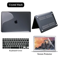 laptop case for apple macbook air 1311macbook pro 131615 hard shell protective coverscreen protectorkeyboard cover