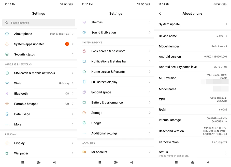 Смартфон Xiaomi Redmi Note 7 с глобальной прошивкой, 6 ГБ, 64 ГБ, Восьмиядерный процессор Snapdragon 660, 48 МП, двойная камера, 6,3 дюйма, полный экран, 4000 мАч