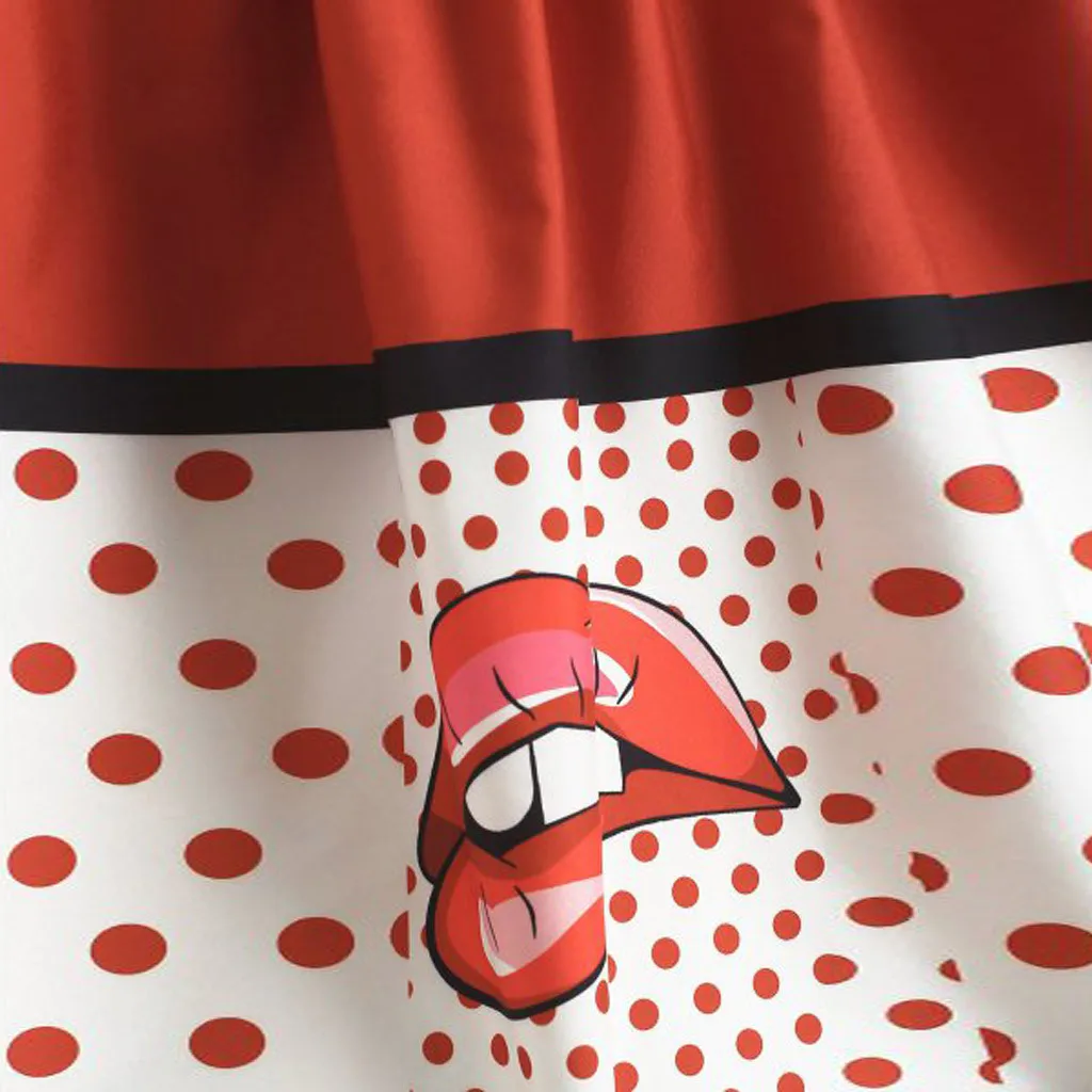 Женское платье в стиле ретро SAGACE летнее с v образным вырезом и длинными рукавами