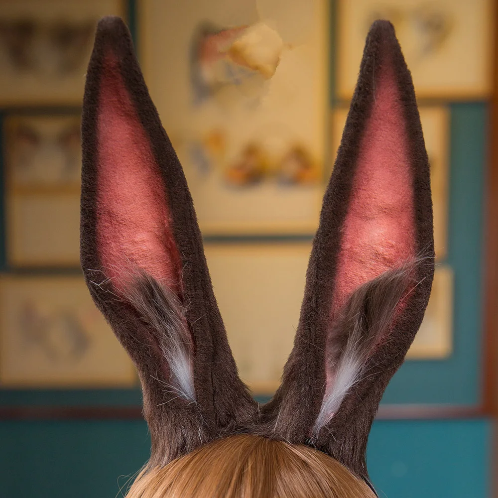 

Обруч для волос аниме Beast Ear Arknights, Амия, волчье ухо, кошачье ухо, лиса, для костюма Лолиты, аксессуар для косплея