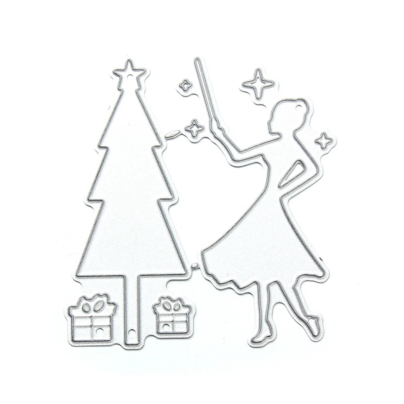 Трафарет женщины металлические штампы для скрапбукинга альбом ремесло тиснение