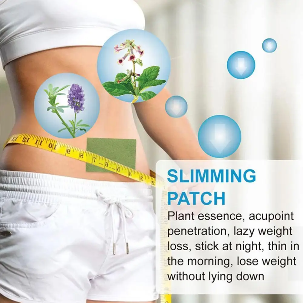 

8Stickers/Bag Herbal Slim Patch Arm Abdomen Cellulite Belly Fat Weight Product Body Sticker Burning Lose Plaster Shaping Re K5H2