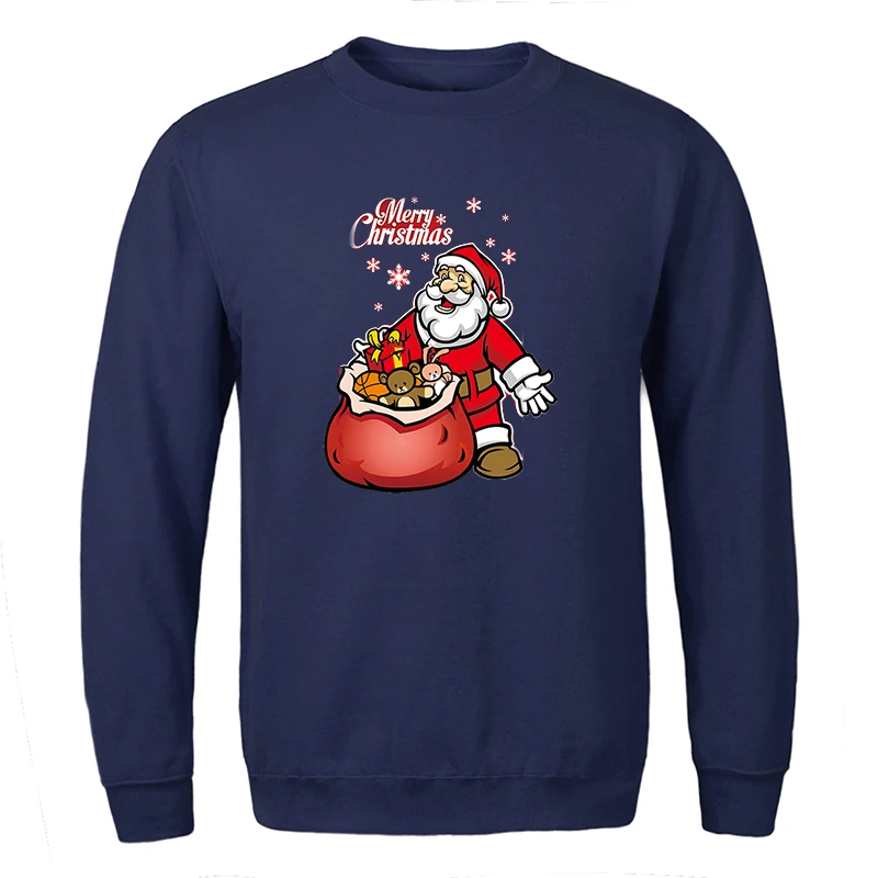 

Rudolph Santa Claus Reindeer Merry Christmas Men Hoodies Sweatshirts Hoodie Sweatshirt Crewneck Spring Autumn Pullovers Hoody