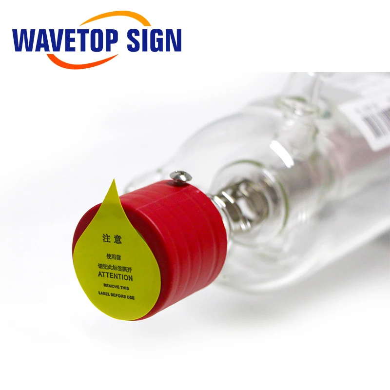WaveTopSign WT H2 80 Вт Co2 лазерная трубка длиной 1250 мм диаметр. 60 стеклянная труба для CO2
