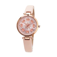 luxury brand gogoey women watches personality romantic wrist watch leather rhinestone designer ladies clock
