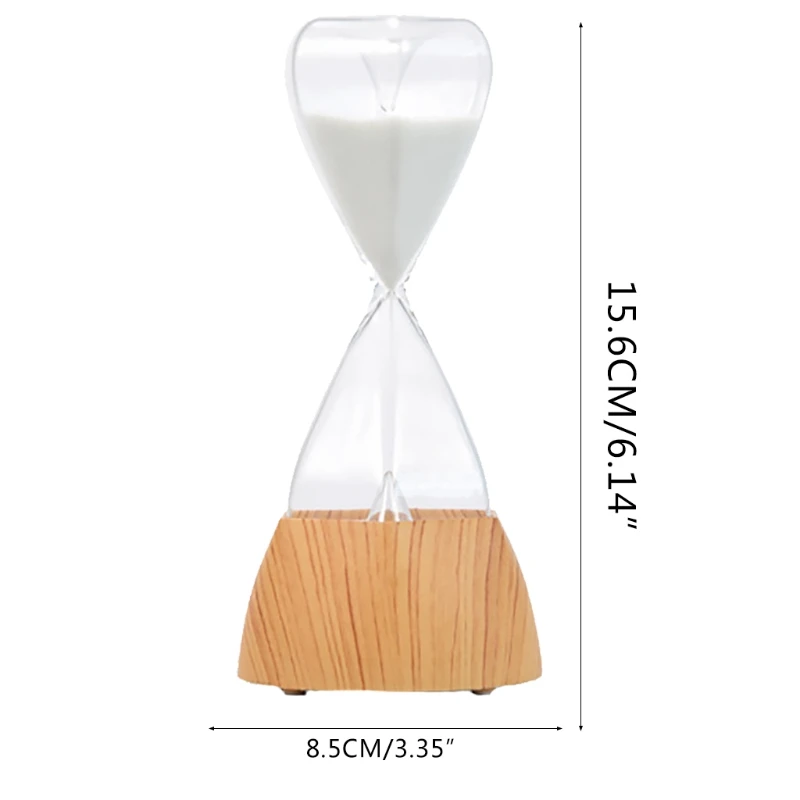 

Night Light 15 Minutes Hourglass Lamp with Remote Control USB Rechargeable Gifts for Boys Girls Women Men Friends