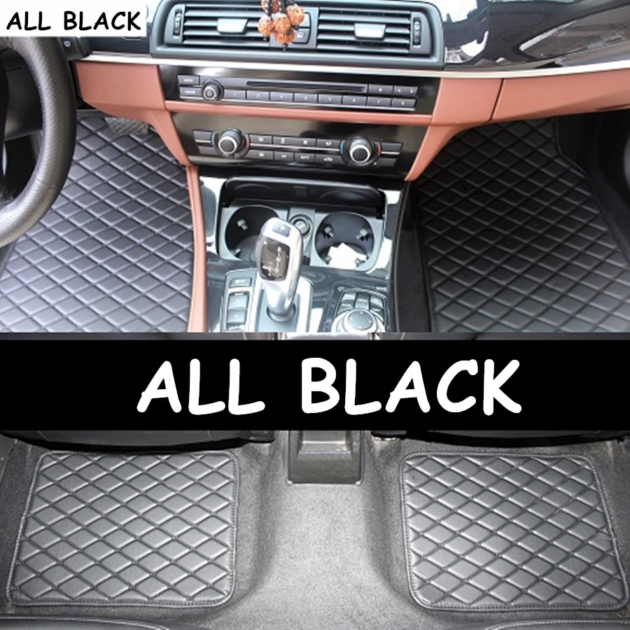 

Sinjayer Flat Side XPE Leather Universal Car Floor mat For Acura MDX RDX ZDX RL TL CDX TLX-L All Years