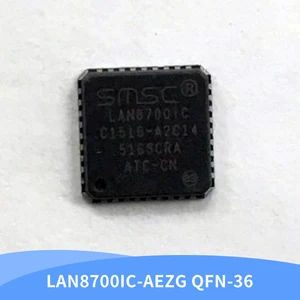 1-10pcs LAN8700IC-AEZG QFN-36 LAN8700IC Interface Transceiver Integrated Circuit Chip IC Brand New Original