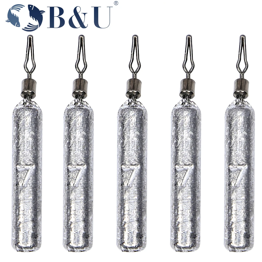 B & U Drop Shot Fishing Sinker 3.5g 7g 10g 14g Fish Weight для ловли карпа мягкие приманки грузила