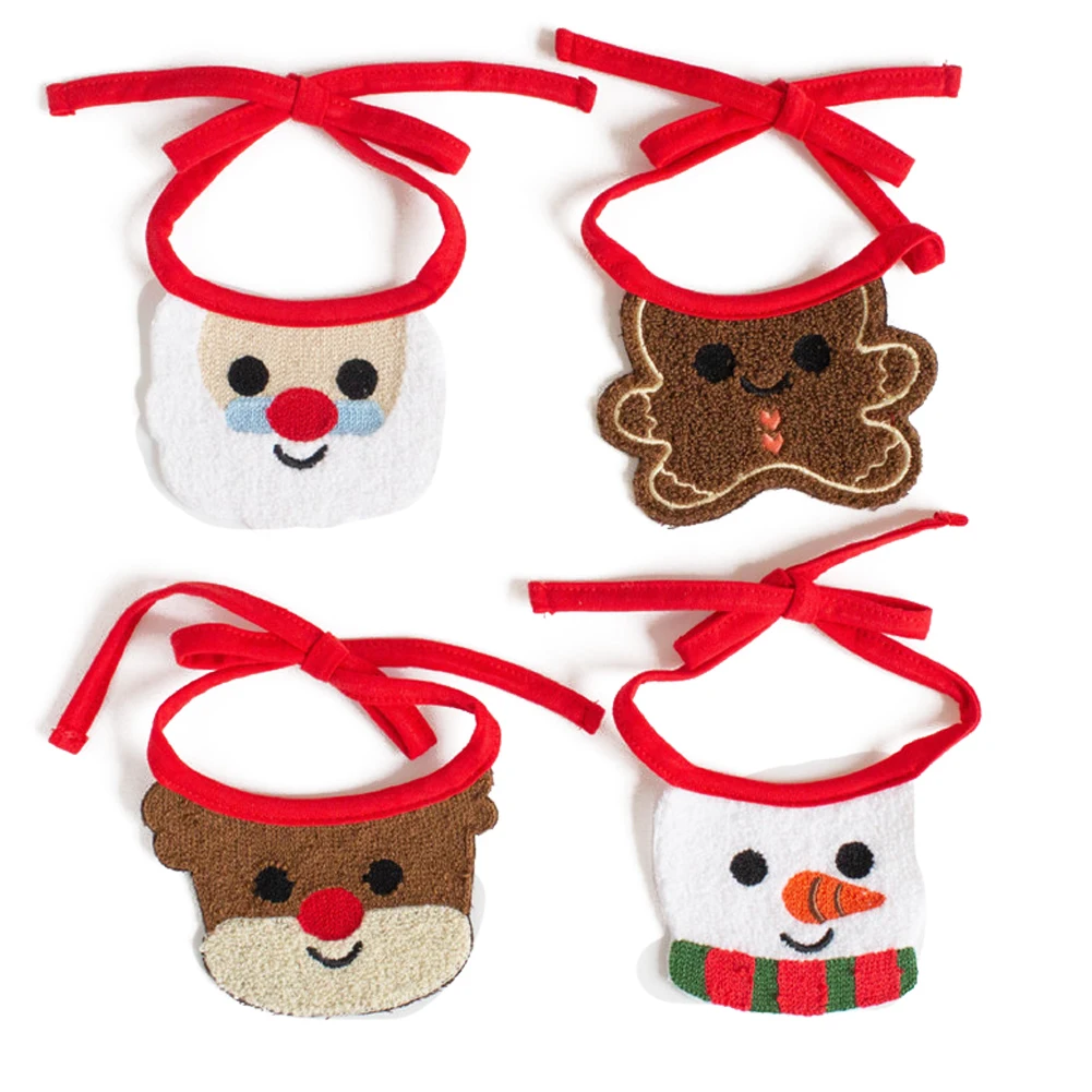 

Pet Neckerchief Pet Saliva Towel Cute Bear Halloween Knitting Triangle Scarf Cat Collar Dog Cat Accessories Dog Collar