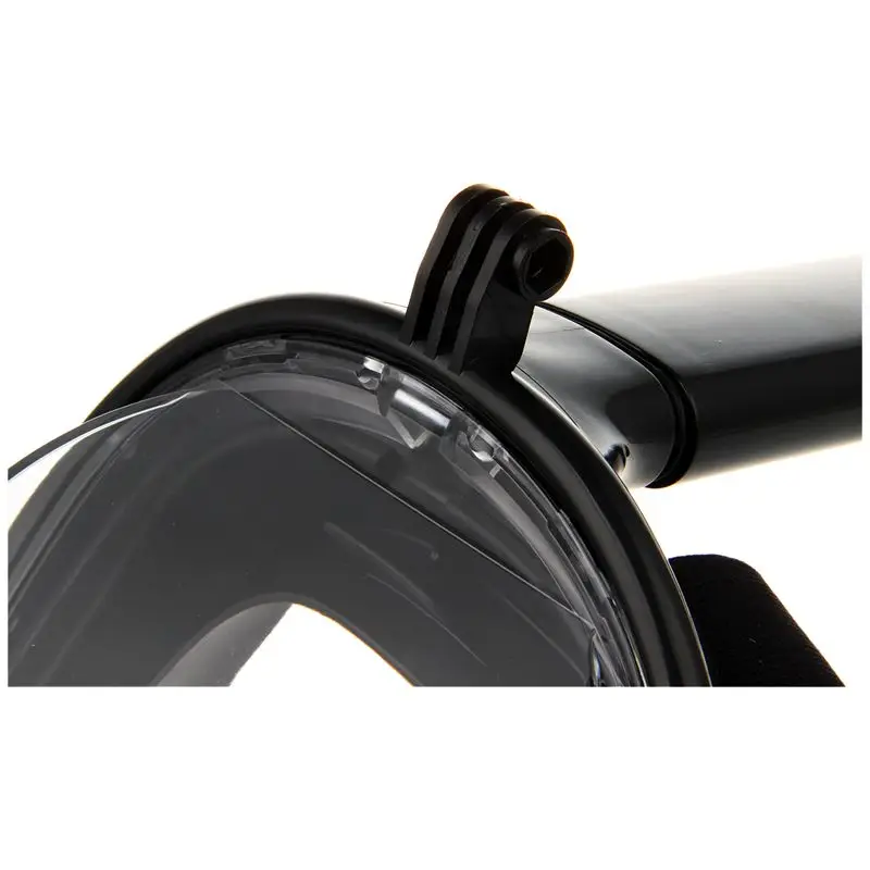 

Swimming Diving Snorkeling Full Face Mask Surface Scuba for Gopro L/XL Black